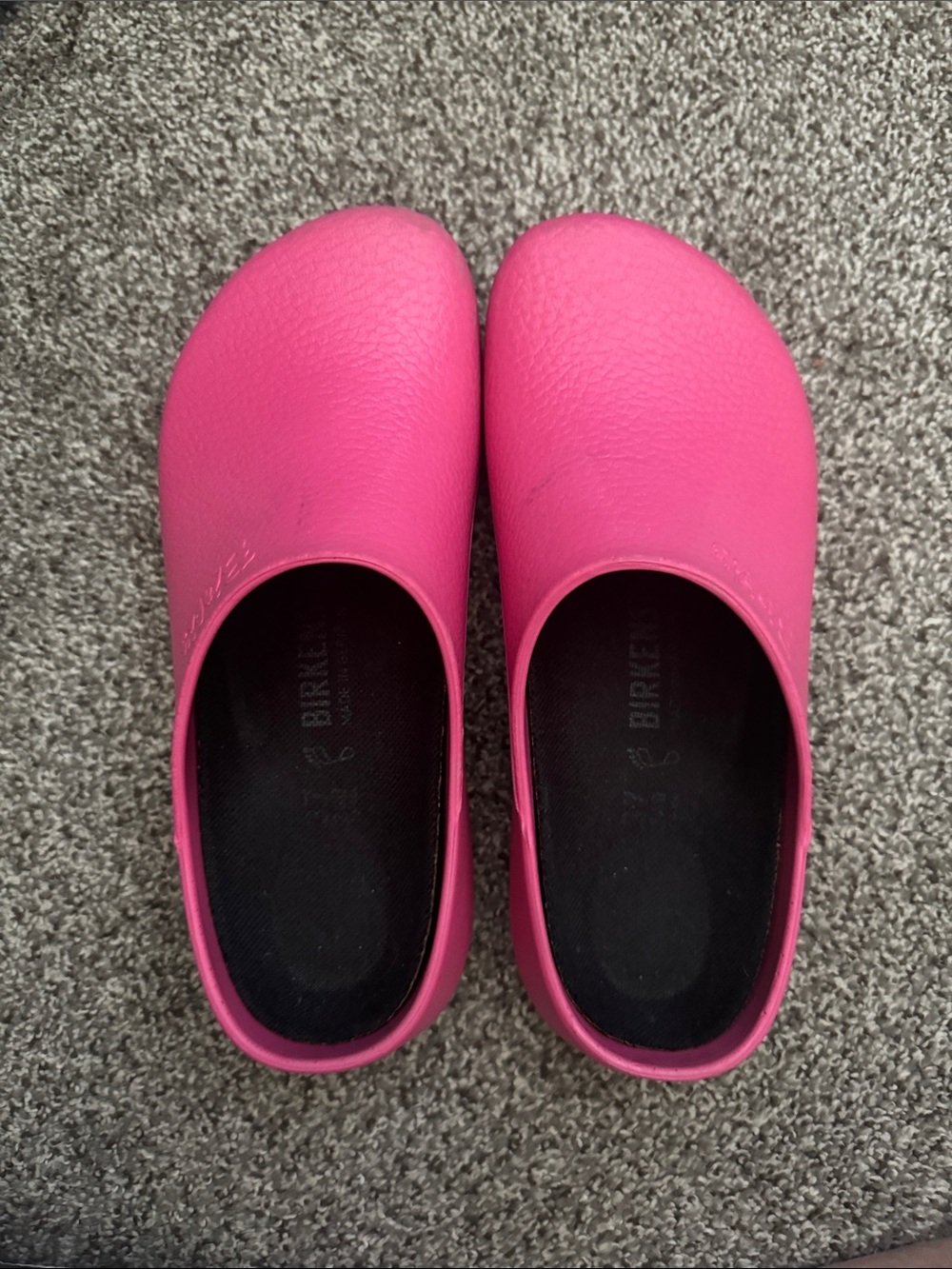 Birki profi Hot Pink Closed-Toe Clogs